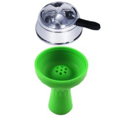 Siliconen kop met heat manager Groen