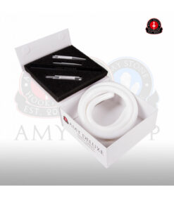 Amy Deluxe siliconen slang met aluminium mondstuk in verschillende kleuren