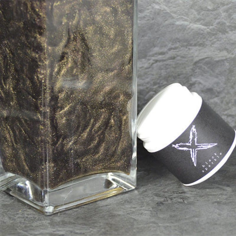 X Shisha Colors - Black Sparkle