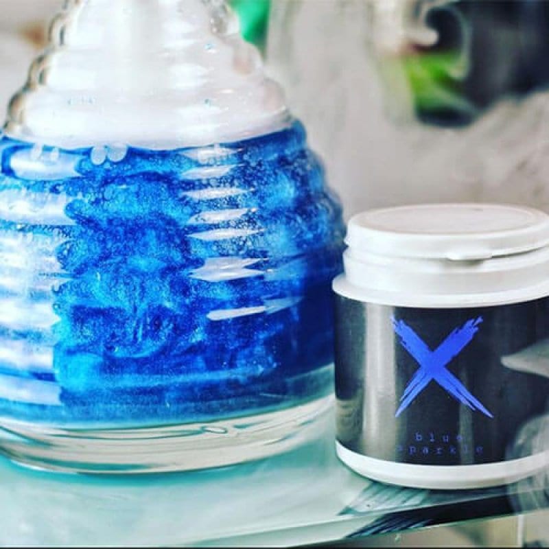 X Shisha Colors - Blue Sparkle