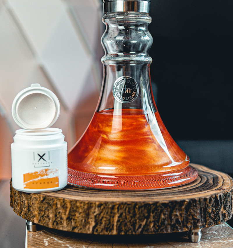 X Shisha Colors - Orange Sparkle
