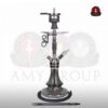 AMY DEluxe waterpijp meerdere slangen Carbon RVS