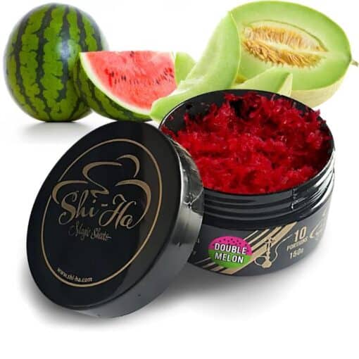Shi-Ha Double Melon | Waterpijp tabak | Goedkope waterpijp tabak | Hookah tabak | Shisha smaak | Shisha Tabak Goedkoopste shisha smaak | Nicotine vrij tabak | Adalya | Al Fakher | Fumari |