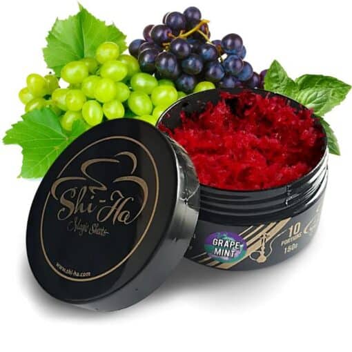 shi-ha Grape Mint | Waterpijp tabak | Goedkope waterpijp tabak | Hookah tabak | Shisha smaak | Shisha Tabak Goedkoopste shisha smaak | Nicotine vrij tabak | Adalya | Al Fakher | Fumari |