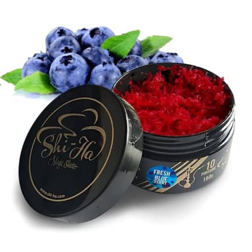 shi-ha fresh blue berry | Waterpijp tabak | Goedkope waterpijp tabak | Hookah tabak | Shisha smaak | Shisha Tabak Goedkoopste shisha smaak | Nicotine vrij tabak | Adalya | Al Fakher | Fumari |