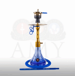 AMY Deluxe 126.02 Alu Cage Goud Blauw