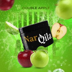 NarQila Double Apple 200 Gram damp-aroma – rookvrij alternatief voor shishatabak