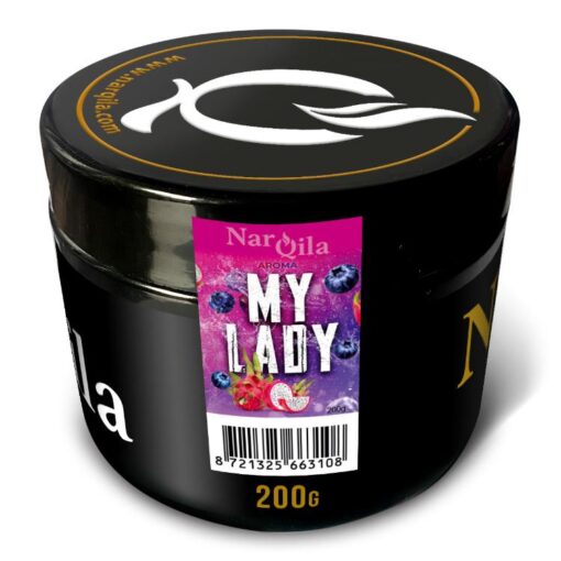 NarQila - My Lady 200 Gram waterpijp tabak shisha Aroma