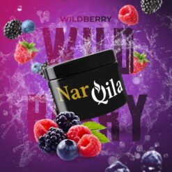 NarQila - Wildberry 200 Gram arQila Wildberry 200g – tabaksvrije shisha aroma met framboos, braam en bosbes"